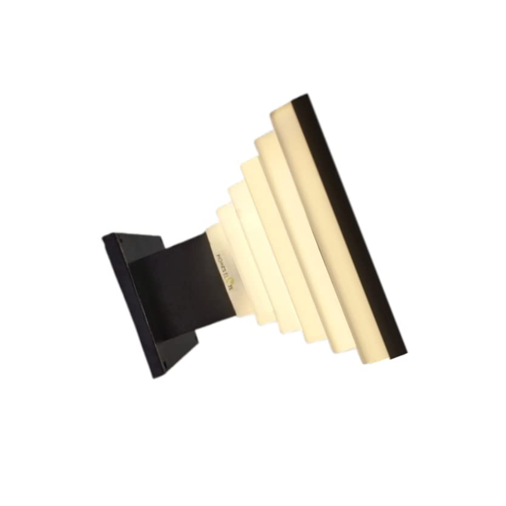 Homes Elite Outdoor Gate Light – PVC Base Modern Exterior Lamp for Porch, Patio, Deck, or Entryway ( Bulb Not Included)