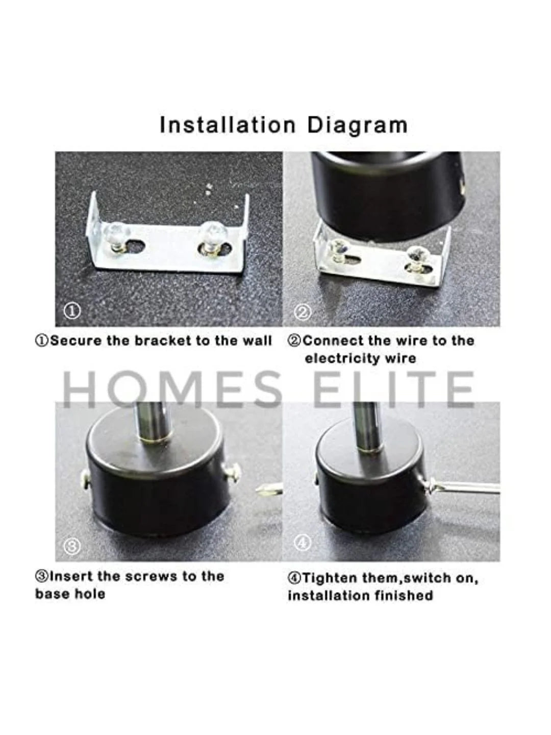 Homes Elite 9W LED Track Ceiling Spotlight – Adjustable Warm White Modern Wall Lamp (Pack of 8)