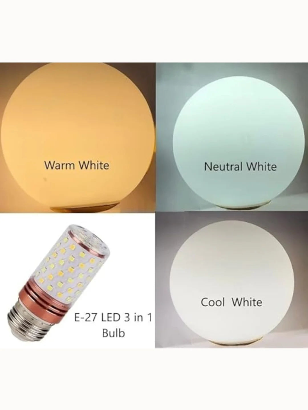 Homes Elite Mermaid Wall Sconce – Milk White Globe Light with Art Deco Lamp Base for Bedroom & Corridor