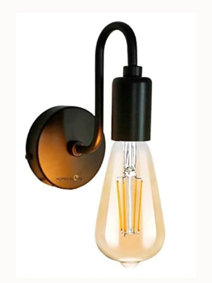 Homes Elite Vintage Wall Sconce – Retro Metal Cage Indoor Wall Lamp for Bedroom (Pack of 1)
