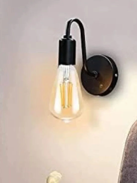 Homes Elite Vintage Wall Sconce – Retro Metal Cage Indoor Wall Lamp for Bedroom (Pack of 1)