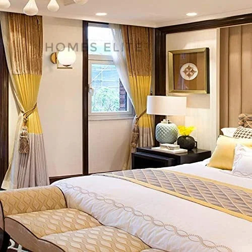 Homes Elite Mid-Century Globe Wall Sconce – Frosted Glass Shade & Stainless Steel Fixture for Bedroom, Living Room, or Dining Room