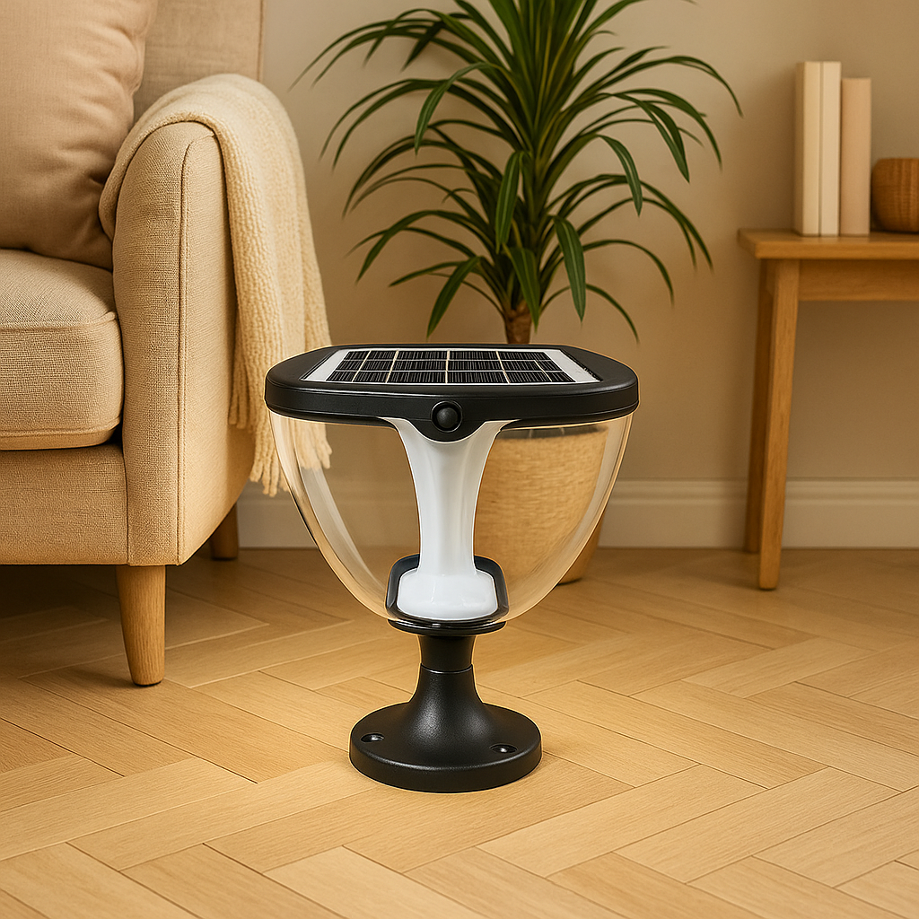 Homes Elite Modern Solar LED Garden Lamp Waterproof, Motion Sensor, Energy-Saving